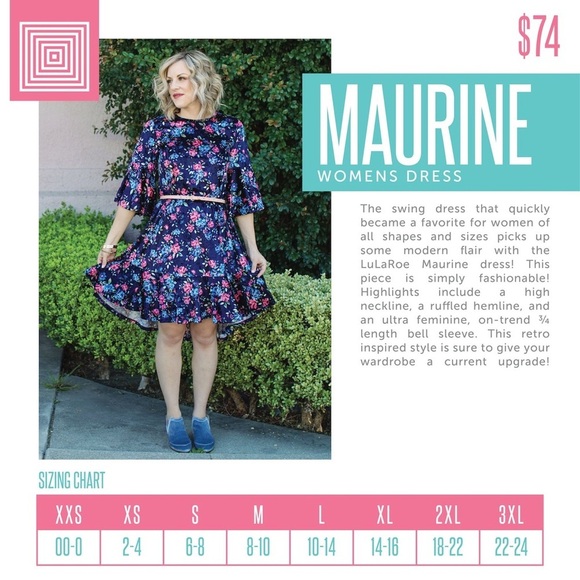 Lularoe Maurine Swing Dress - Picture 11 of 11
